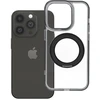 Oem Originalus „iPhone 14 PRO“ dėklas su apvaliu stovu, suderinamas su „MagSafe“ ir juodas