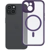 Oem dėklas iPhone 15 Full Matte Mag, suderinamas su MagSafe, violetinė