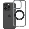 Oem Originalus „iPhone 15 Pro“ dėklas su apvaliu stovu, suderinamas su „MagSafe“ ir juodas