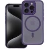 Dėklas Oem Case for iPhone 15 PRO MAX Full Matte Mag Cover compatible with MagSafe violetinė