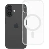 Oem Originalus „iPhone 16“ dėklas, skaidrus, 2 mm „Mag“ dangtelis, suderinamas su „MagSafe“ (fotoaparato apsauga), permatomas.