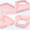 Oem Originalus „iPhone 16 Flexline Mag“ dėklas, suderinamas su „MagSafe“, rožinis