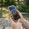 Golden OEM dėklas, skirtas iPhone 16, auksinis, suderinamas su „MagSafe“ juodu