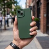 OEM dėklas iPhone 16 matinis 2.0 tamsi žalias