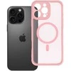 Dėklas Oem Case for iPhone 16 PRO MAX Full Matte Mag Cover compatible with MagSafe light pink