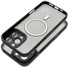 Dėklas Oem Case for iPhone 16e (SE4 2025) / 17e Variete Mag Cover compatible with MagSafe juodas