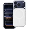 Dėklas Oem Case for iPhone 16e (SE4 2025) / 17e Clear Fusion Mag Cover compatible with MagSafe baltas