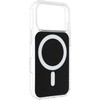 Dėklas Oem Case for iPhone 16e (SE4 2025) / 17e Clear Fusion Mag Cover compatible with MagSafe juodas