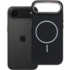 OEM dėklas, skirtas „iPhone 17 AIR Frame Mag Cover“, suderinamas su „MagSafe“ (juodas)