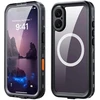 Dėklas Oem Case for iPhone 17 Atsparus vandeniui Shellbox DOT compatible with MagSafe juodas