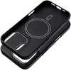 Dėklas Oem Case for iPhone 17 Pro / 18 Pro Carbon Elite Mag Cover compatible with MagSafe juodas