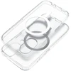 Oem Originalus „iPhone 17 Pro / 18 Pro“ skaidrus „Mag Cover Elite“ dėklas (STR / NEGELTONAS / KAMEROS VALDYMO MYGTUKAS), suderinamas su „MagSafe“ skaidriu dėklu
