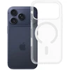 Oem Originalus „iPhone 17 Pro / 18 Pro“ skaidrus „Mag Cover Elite“ dėklas (STR / NEGELTONAS / KAMEROS VALDYMO MYGTUKAS), suderinamas su „MagSafe“ skaidriu dėklu