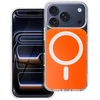 Dėklas Oem Case for iPhone 17 Pro / 18 Pro Clear Fusion Mag Cover compatible with MagSafe oranžinis