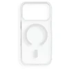 Oem dėklas, skirtas iPhone 17 Pro / 18 Pro Drop Glue Colorful Ring Mag, suderinamas su MagSafe, baltas