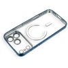 Dėklas Oem Case for iPhone 17 Pro / 18 Pro Electro Mag Cover, suderinamas su MagSafe, tamsiai mėlynas