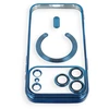 Dėklas Oem Case for iPhone 17 Pro / 18 Pro Electro Mag Cover, suderinamas su MagSafe, tamsiai mėlynas