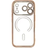Dėklas Oem Case for iPhone 18 Pro / 17 Pro Electro Mag Cover compatible with MagSafe auksinis