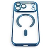 Dėklas Oem Case for iPhone 17 Pro / 18 Pro Electro Mag Cover, suderinamas su MagSafe, tamsiai mėlynas