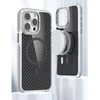 Dėklas Oem Case for iPhone 17 Pro / 18 Pro Fiber compatible with MagSafe pilka