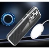 Dėklas Oem Case for iPhone 17 Pro / 18 Pro Fiber compatible with MagSafe juodas