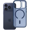 Oem dėklas, skirtas iPhone 18 Pro / 17 Pro Flexline Mag Cover, suderinamas su MagSafe, tamsiai mėlynas