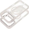 Dėklas Case for iPhone 17 Pro / 18 Pro Forcell F-Protect Shadow Stand Premium compatible with MagSafe sidabrinis