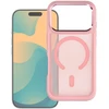 Oem Case for iPhone 17 Pro / 18 Pro Forcell F-Protect Smoke Hybrid Premium compatible with MagSafe pink