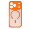Dėklas Oem Case for iPhone 17 Pro / 18 Pro Full Matte Mag Cover compatible with MagSafe oranžinis