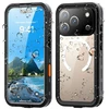 Dėklas Case for iPhone 17 Pro Atsparus vandeniui Shellbox DOT compatible with MagSafe juodas