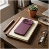 Dėklas Oem Case for iPhone 17 Pro / 18 Pro Matt 2.0 dark cherry