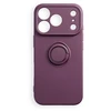 Dėklas Oem Case for iPhone 17 Pro / 18 Pro Silicone Ring dark cherry