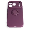 Dėklas Oem Case for iPhone 17 Pro / 18 Pro Silicone Ring dark cherry