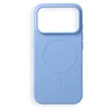 Dėklas Oem Case for iPhone 17 Pro / 18 Pro Silicone Mag Cover compatible with MagSafe (big hole) light mėlynas