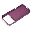 Dėklas Oem Case for iPhone 17 Pro / 18 Pro Silicone Mag Cover compatible with MagSafe (big hole) dark cherry