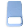Dėklas Oem Case for iPhone 17 Pro / 18 Pro Silicone Mag Cover compatible with MagSafe (big hole) light mėlynas