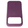 Dėklas Oem Case for iPhone 17 Pro / 18 Pro Silicone Mag Cover compatible with MagSafe (big hole) dark cherry