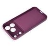 Dėklas Oem Case for iPhone 17 Pro / 18 Pro Silicone Mag Cover compatible with MagSafe (camera protection) dark cherry