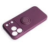 Dėklas Oem Case for iPhone 17 Pro / 18 Pro Silicone Ring dark cherry
