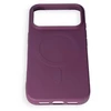 Dėklas Oem Case for iPhone 17 Pro / 18 Pro Silicone Mag Cover compatible with MagSafe (big hole) dark cherry