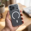 Oem Originalus „iPhone 17 Pro Aurora“ dėklas, suderinamas su „MagSafe“ ir baltais