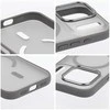 Dėklas Oem Case for iPhone 17 Pro / 18 Pro (low camera edge) Flexline Mag Cover compatible with MagSafe pilka