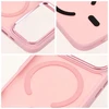 Dėklas Case for iPhone 17 Pro Max / 18 Pro Max Forcell F-Protect Smoke Hybrid Premium compatible with MagSafe pink