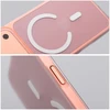 Dėklas Oem Case for iPhone 17 Pro Max / 18 Pro Max Go Oranžinis compatible with MagSafe transparent
