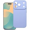 Oem dėklas, skirtas iPhone 17 Pro Max / 18 Pro Max, matinis 2.0 šviesiai mėlynas