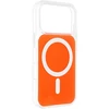 Oem dėklas, skirtas iPhone 17 Pro Max / 18 Pro Max Clear Fusion Mag dėklas, suderinamas su MagSafe, hermes oranžinė