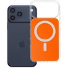 Oem dėklas, skirtas iPhone 17 Pro Max / 18 Pro Max Clear Fusion Mag dėklas, suderinamas su MagSafe, hermes oranžinė