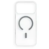 Dėklas Oem Case for iPhone 17 Pro Max / 18 Pro Max Drop Glue Colorful Ring Mag Cover compatible with MagSafe pilka