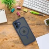 Dėklas Oem Case for iPhone 17 Pro Max / 18 Pro Max Full Matte Mag Cover suderinamas su MagSafe mėlynas