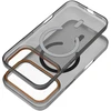 Dėklas Oem Case for iPhone 17 Pro Max / 18 Pro Max Go Oranžinis compatible with MagSafe juodas